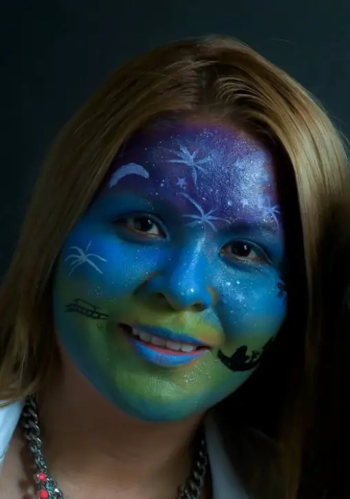 Giovanna, founder and lead face painter at Giovanna's Entertainment